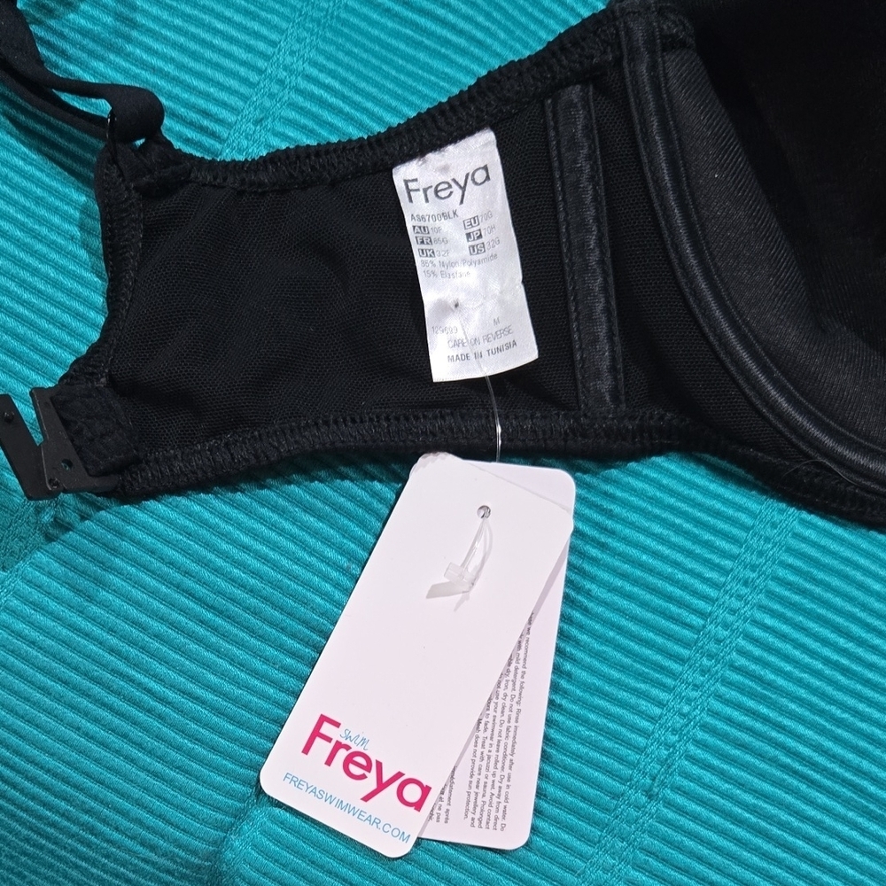 Freya Black Underwire bikini Bra - Picture 2 of 4